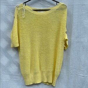 Cleo Short Sleeve Knit Sweater